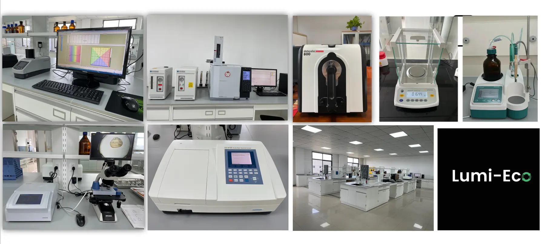 Lumi-Eco material testing and quality control laboratory